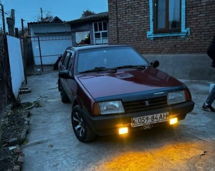 Красный ВАЗ 21099, объемом двигателя 1 л и пробегом 9 тыс. км за 1250 $, фото 9 на Automoto.ua