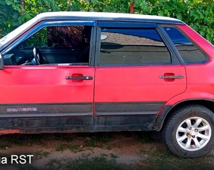 Красный ВАЗ 21099, объемом двигателя 1.5 л и пробегом 0 тыс. км за 600 $, фото 1 на Automoto.ua