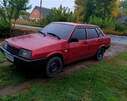Красный ВАЗ 21099, объемом двигателя 1.5 л и пробегом 100 тыс. км за 1150 $, фото 6 на Automoto.ua