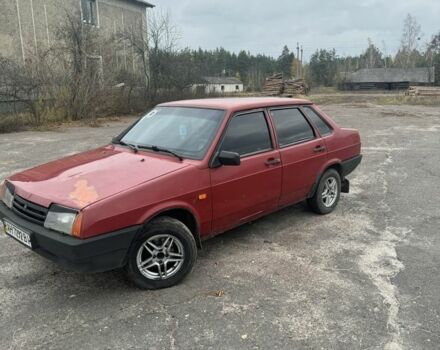 Красный ВАЗ 21099, объемом двигателя 1.5 л и пробегом 3 тыс. км за 737 $, фото 2 на Automoto.ua