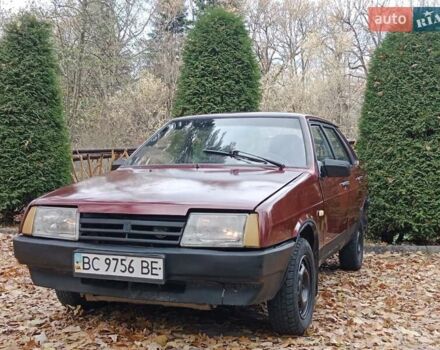 Красный ВАЗ 21099, объемом двигателя 1.46 л и пробегом 54 тыс. км за 900 $, фото 2 на Automoto.ua