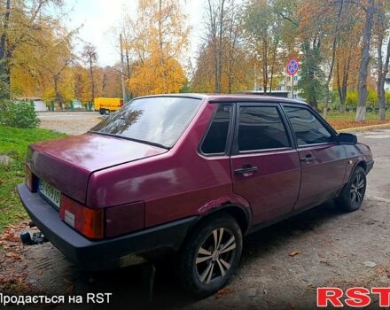 Красный ВАЗ 21099, объемом двигателя 1.5 л и пробегом 168 тыс. км за 1400 $, фото 9 на Automoto.ua
