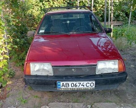 Красный ВАЗ 21099, объемом двигателя 1.5 л и пробегом 69 тыс. км за 750 $, фото 6 на Automoto.ua