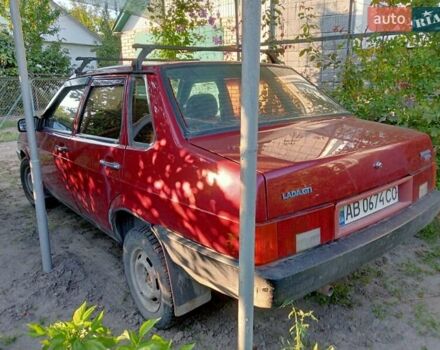 Красный ВАЗ 21099, объемом двигателя 1.5 л и пробегом 69 тыс. км за 750 $, фото 7 на Automoto.ua