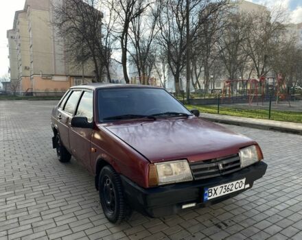 Червоний ВАЗ 21099, об'ємом двигуна 1.5 л та пробігом 100 тис. км за 600 $, фото 1 на Automoto.ua