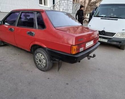 Красный ВАЗ 21099, объемом двигателя 1.5 л и пробегом 168 тыс. км за 1500 $, фото 4 на Automoto.ua