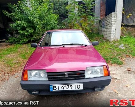 Красный ВАЗ 21099, объемом двигателя 1.5 л и пробегом 168 тыс. км за 1400 $, фото 1 на Automoto.ua