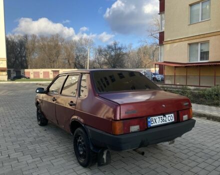 Червоний ВАЗ 21099, об'ємом двигуна 1.5 л та пробігом 100 тис. км за 600 $, фото 3 на Automoto.ua