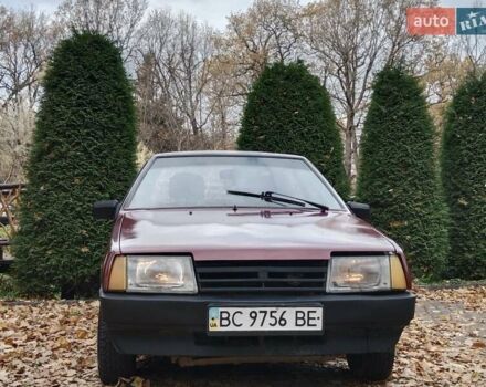 Красный ВАЗ 21099, объемом двигателя 1.5 л и пробегом 55 тыс. км за 999 $, фото 4 на Automoto.ua