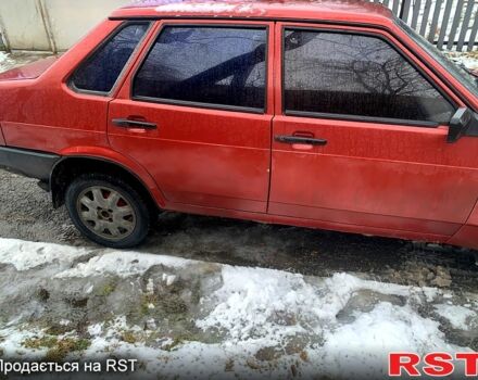 Красный ВАЗ 21099, объемом двигателя 1.5 л и пробегом 125 тыс. км за 1150 $, фото 5 на Automoto.ua