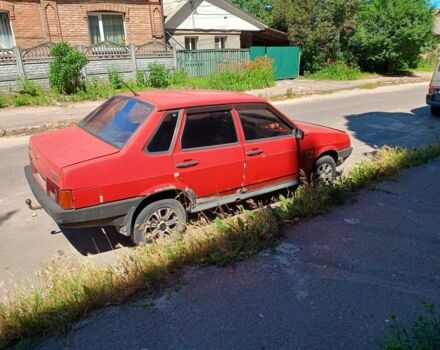 Красный ВАЗ 21099, объемом двигателя 1.5 л и пробегом 10 тыс. км за 700 $, фото 6 на Automoto.ua