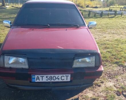 Красный ВАЗ 21099, объемом двигателя 1.5 л и пробегом 322 тыс. км за 750 $, фото 6 на Automoto.ua