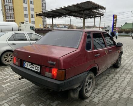 Красный ВАЗ 21099, объемом двигателя 0 л и пробегом 138 тыс. км за 473 $, фото 2 на Automoto.ua