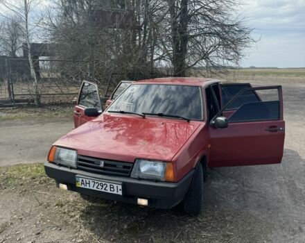 Красный ВАЗ 21099, объемом двигателя 1.5 л и пробегом 3 тыс. км за 964 $, фото 2 на Automoto.ua