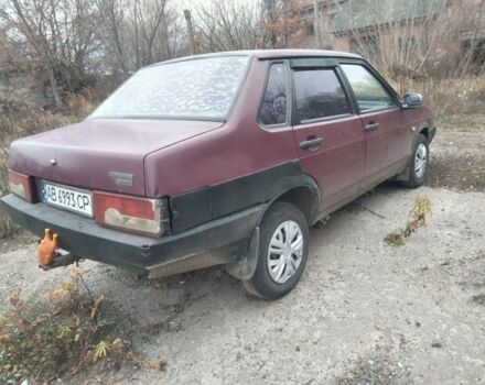Красный ВАЗ 21099, объемом двигателя 0 л и пробегом 230 тыс. км за 650 $, фото 4 на Automoto.ua