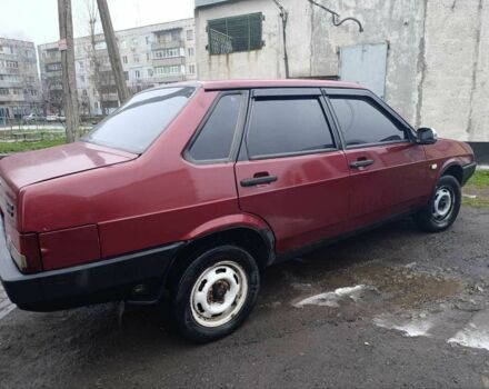 Красный ВАЗ 21099, объемом двигателя 1.5 л и пробегом 300 тыс. км за 1400 $, фото 4 на Automoto.ua
