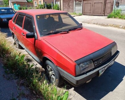 Красный ВАЗ 21099, объемом двигателя 1.5 л и пробегом 10 тыс. км за 700 $, фото 7 на Automoto.ua