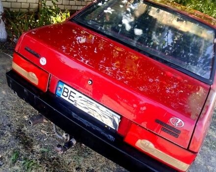 Красный ВАЗ 21099, объемом двигателя 1.6 л и пробегом 0 тыс. км за 1000 $, фото 4 на Automoto.ua