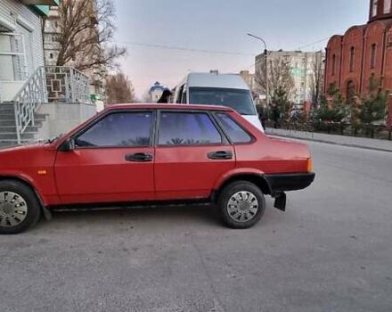 Красный ВАЗ 21099, объемом двигателя 1.5 л и пробегом 168 тыс. км за 1500 $, фото 3 на Automoto.ua