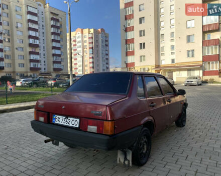 Красный ВАЗ 21099, объемом двигателя 1.5 л и пробегом 138 тыс. км за 600 $, фото 2 на Automoto.ua