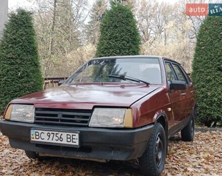 Красный ВАЗ 21099, объемом двигателя 1.46 л и пробегом 54 тыс. км за 900 $, фото 12 на Automoto.ua