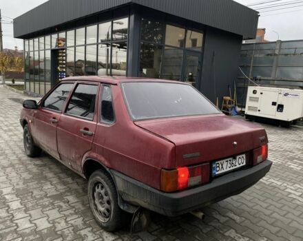 Красный ВАЗ 21099, объемом двигателя 0 л и пробегом 138 тыс. км за 473 $, фото 3 на Automoto.ua