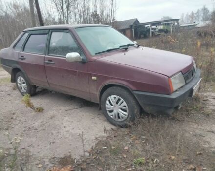 Красный ВАЗ 21099, объемом двигателя 0 л и пробегом 230 тыс. км за 650 $, фото 1 на Automoto.ua