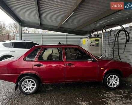 Червоний ВАЗ 21099, об'ємом двигуна 1.6 л та пробігом 157 тис. км за 1350 $, фото 3 на Automoto.ua
