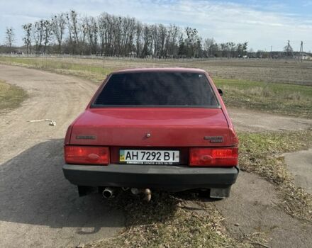 Красный ВАЗ 21099, объемом двигателя 1.5 л и пробегом 3 тыс. км за 964 $, фото 4 на Automoto.ua