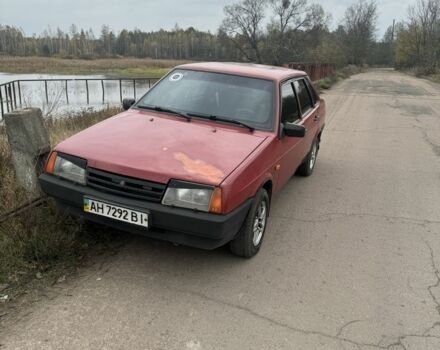 Красный ВАЗ 21099, объемом двигателя 1.5 л и пробегом 3 тыс. км за 737 $, фото 6 на Automoto.ua