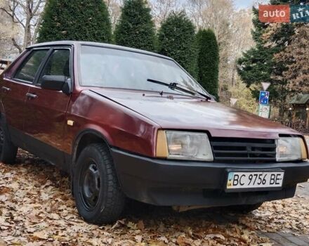 Красный ВАЗ 21099, объемом двигателя 1.5 л и пробегом 55 тыс. км за 999 $, фото 6 на Automoto.ua