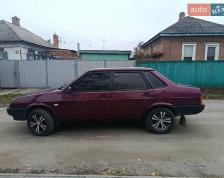 Красный ВАЗ 21099, объемом двигателя 1.5 л и пробегом 68 тыс. км за 1600 $, фото 8 на Automoto.ua