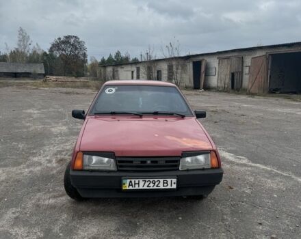 Красный ВАЗ 21099, объемом двигателя 1.5 л и пробегом 3 тыс. км за 737 $, фото 1 на Automoto.ua
