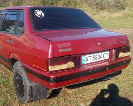 Красный ВАЗ 21099, объемом двигателя 1.5 л и пробегом 322 тыс. км за 750 $, фото 1 на Automoto.ua