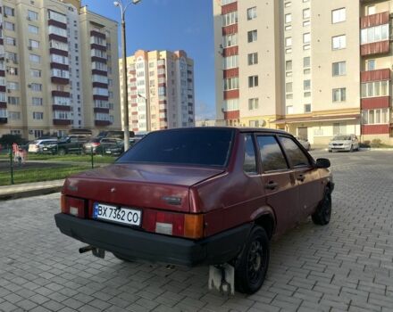 Червоний ВАЗ 21099, об'ємом двигуна 1.5 л та пробігом 100 тис. км за 600 $, фото 2 на Automoto.ua