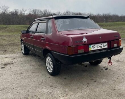 Красный ВАЗ 21099, объемом двигателя 1.5 л и пробегом 250 тыс. км за 1150 $, фото 3 на Automoto.ua