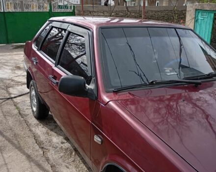 Красный ВАЗ 21099, объемом двигателя 1.5 л и пробегом 153 тыс. км за 1700 $, фото 3 на Automoto.ua