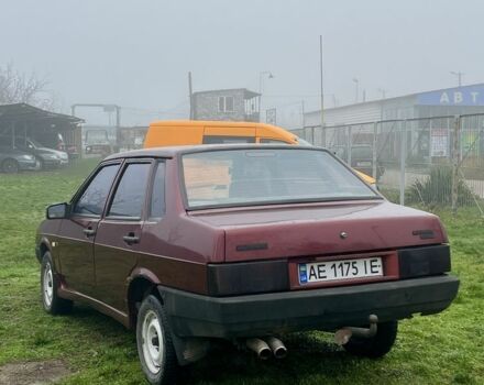 Красный ВАЗ 21099, объемом двигателя 1.5 л и пробегом 215 тыс. км за 1300 $, фото 1 на Automoto.ua