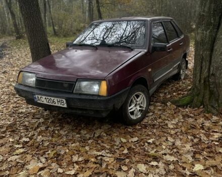Красный ВАЗ 21099, объемом двигателя 1.5 л и пробегом 177 тыс. км за 1350 $, фото 3 на Automoto.ua