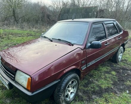 Червоний ВАЗ 21099, об'ємом двигуна 1.5 л та пробігом 228 тис. км за 1200 $, фото 1 на Automoto.ua