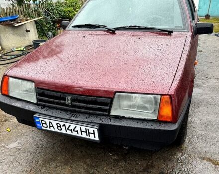 Красный ВАЗ 21099, объемом двигателя 1.5 л и пробегом 200 тыс. км за 1900 $, фото 2 на Automoto.ua