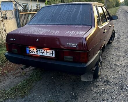 Красный ВАЗ 21099, объемом двигателя 1.5 л и пробегом 200 тыс. км за 1900 $, фото 1 на Automoto.ua