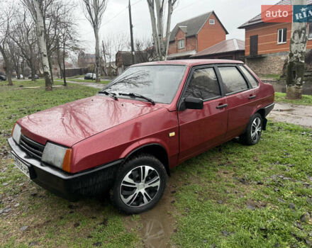 Красный ВАЗ 21099, объемом двигателя 1.5 л и пробегом 200 тыс. км за 1800 $, фото 5 на Automoto.ua