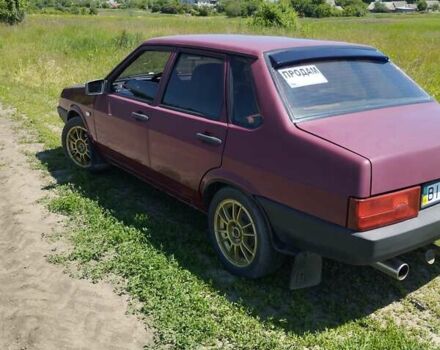 Червоний ВАЗ 21099, об'ємом двигуна 1.5 л та пробігом 177 тис. км за 2100 $, фото 3 на Automoto.ua
