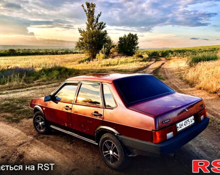 Красный ВАЗ 21099, объемом двигателя 1.5 л и пробегом 0 тыс. км за 1150 $, фото 1 на Automoto.ua