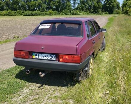 Червоний ВАЗ 21099, об'ємом двигуна 1.5 л та пробігом 177 тис. км за 2100 $, фото 1 на Automoto.ua