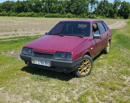 Червоний ВАЗ 21099, об'ємом двигуна 1.5 л та пробігом 177 тис. км за 2100 $, фото 19 на Automoto.ua