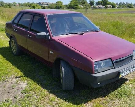 Червоний ВАЗ 21099, об'ємом двигуна 1.5 л та пробігом 177 тис. км за 2100 $, фото 17 на Automoto.ua