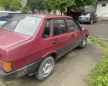 Червоний ВАЗ 21099, об'ємом двигуна 1.5 л та пробігом 1 тис. км за 400 $, фото 3 на Automoto.ua