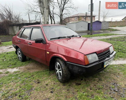 Красный ВАЗ 21099, объемом двигателя 1.5 л и пробегом 200 тыс. км за 1800 $, фото 4 на Automoto.ua